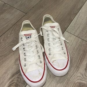Converse White Low-Top Sneakers